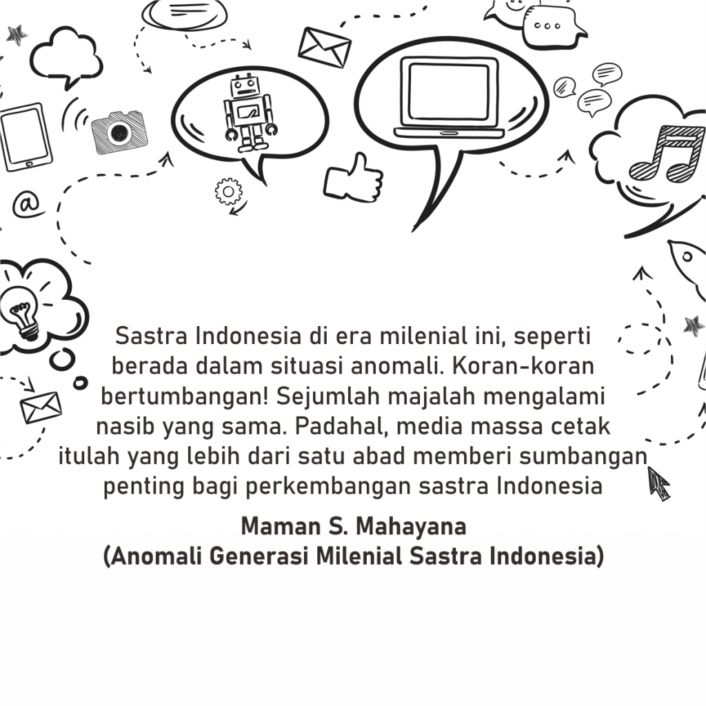 Anomali Generasi Milenial Sastra Indonesia