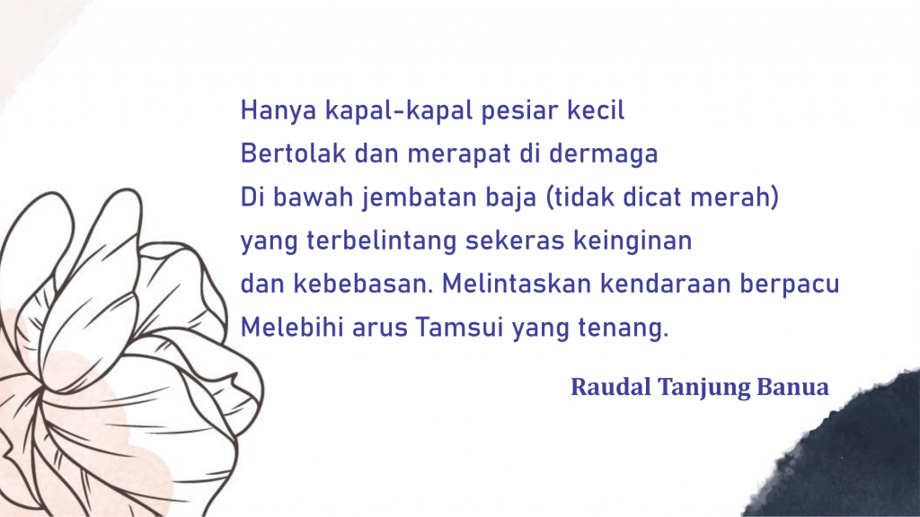 Puisi Raudal Tanjung Banua