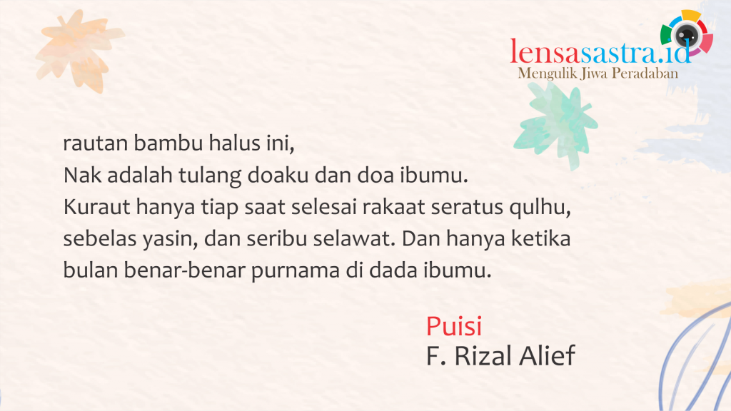Puisi F. Rizal Alief