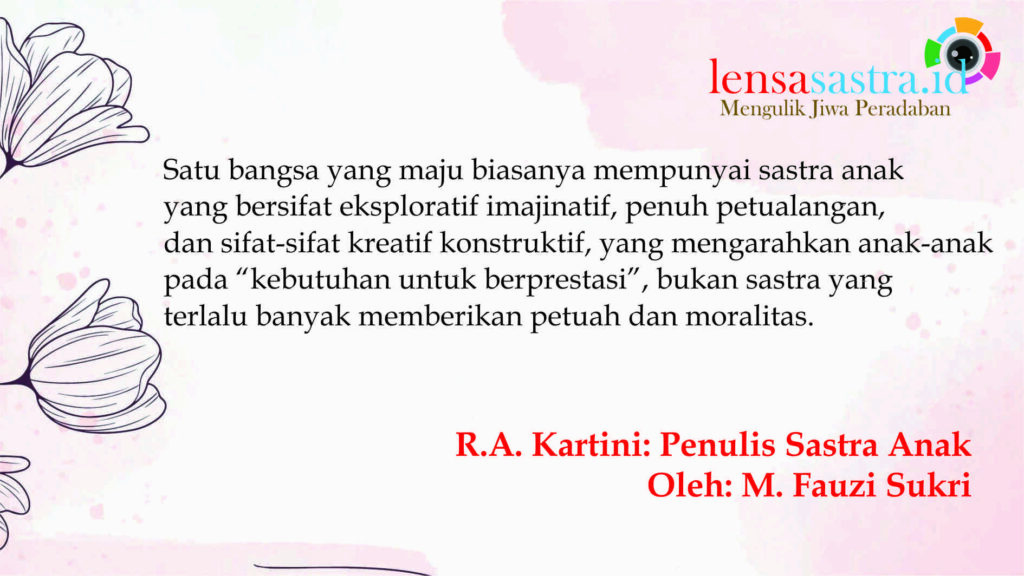R.A. Kartini: Penulis Sastra Anak